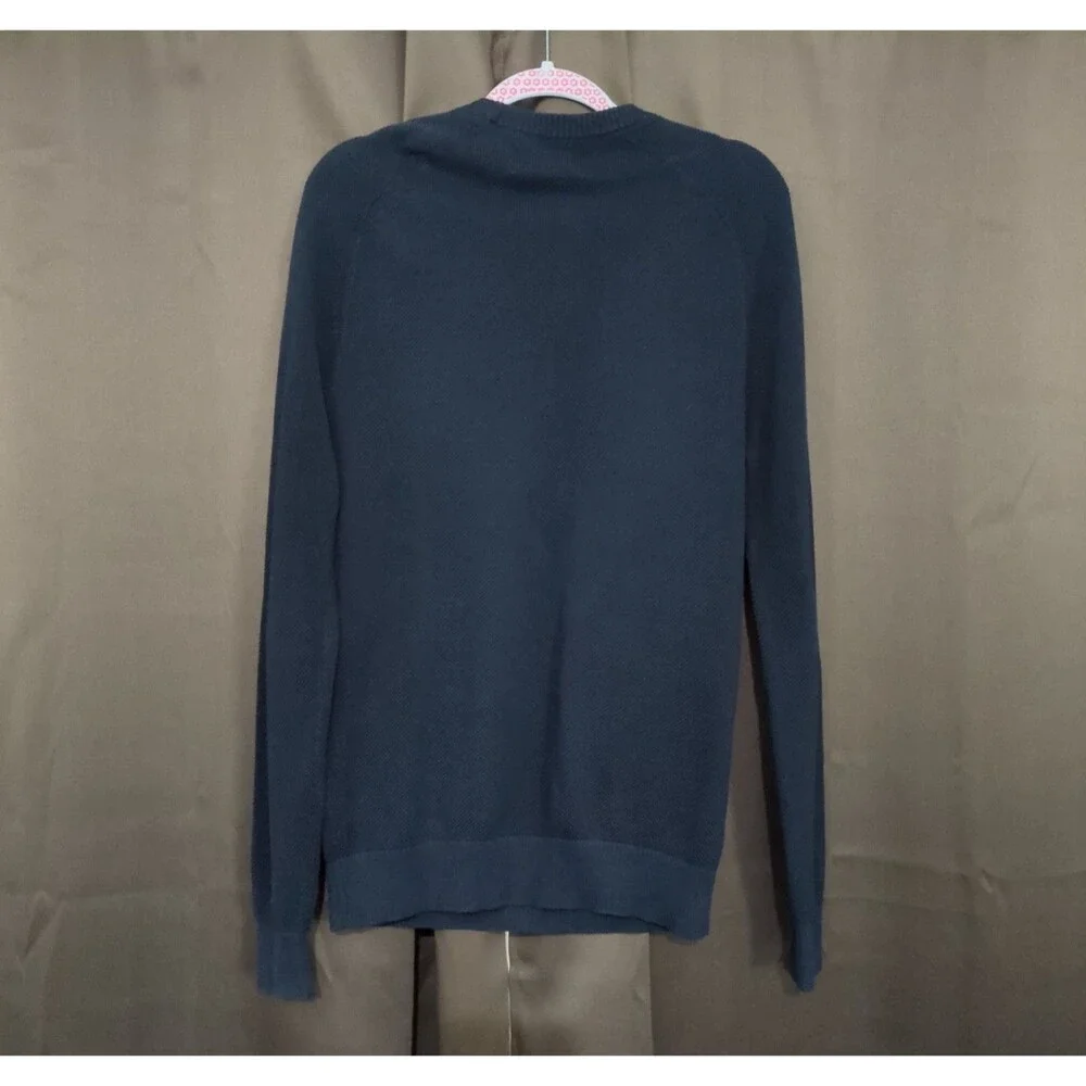 Penguin Munsingwear Men's Classic Navy Blue Cotton Sweater M
